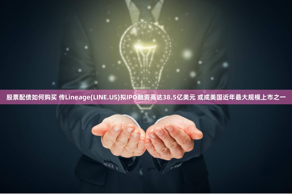 股票配债如何购买 传Lineage(LINE.US)拟IPO融资高达38.5亿美元 或成美国近年最大规模上市之一