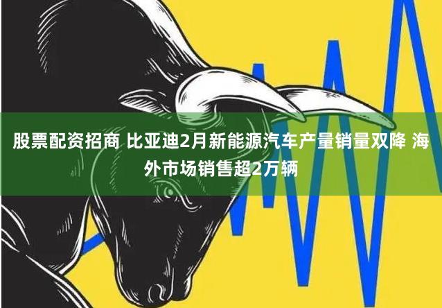 股票配资招商 比亚迪2月新能源汽车产量销量双降 海外市场销售超2万辆